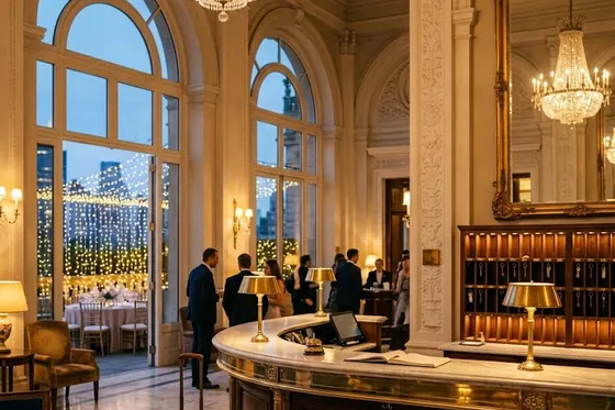 Hotel lobby