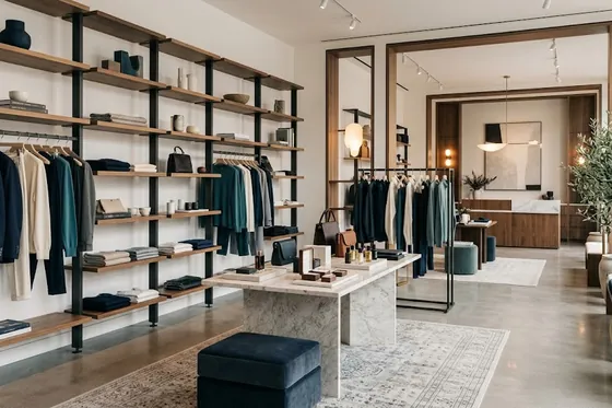 Retail store interior
