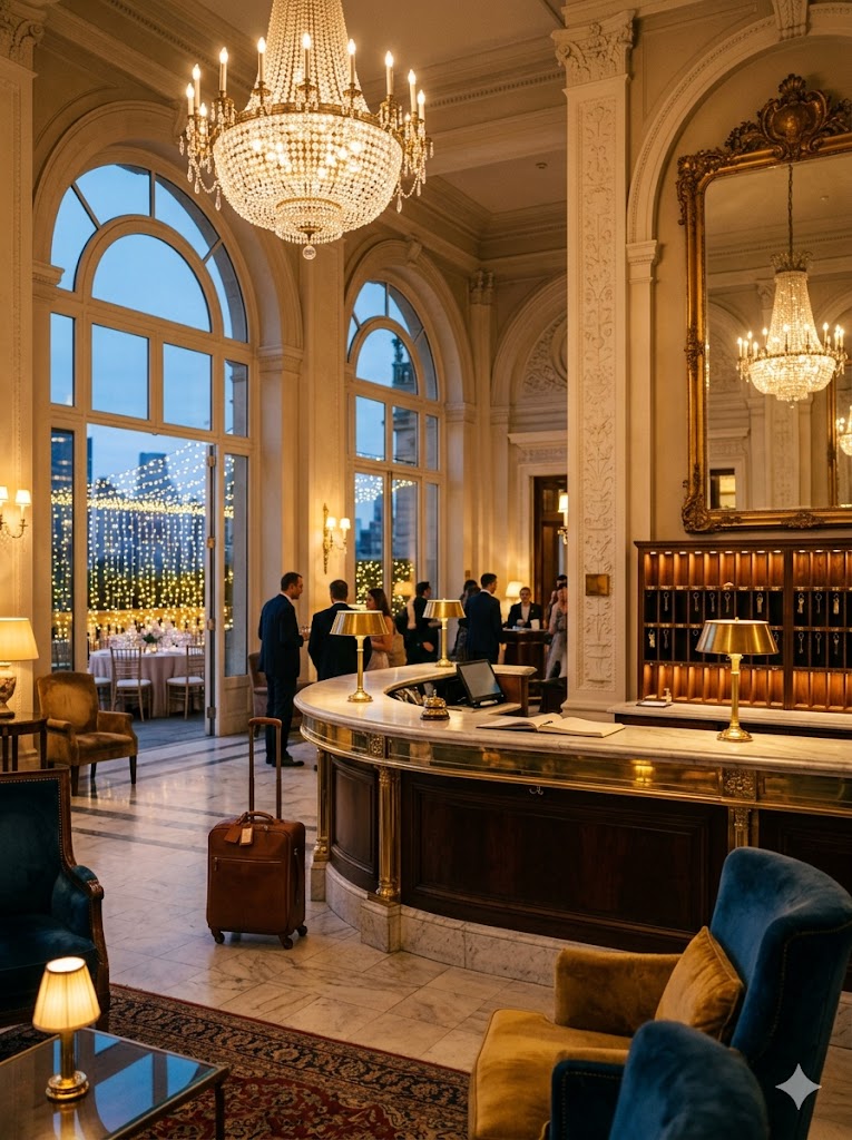Hotel lobby